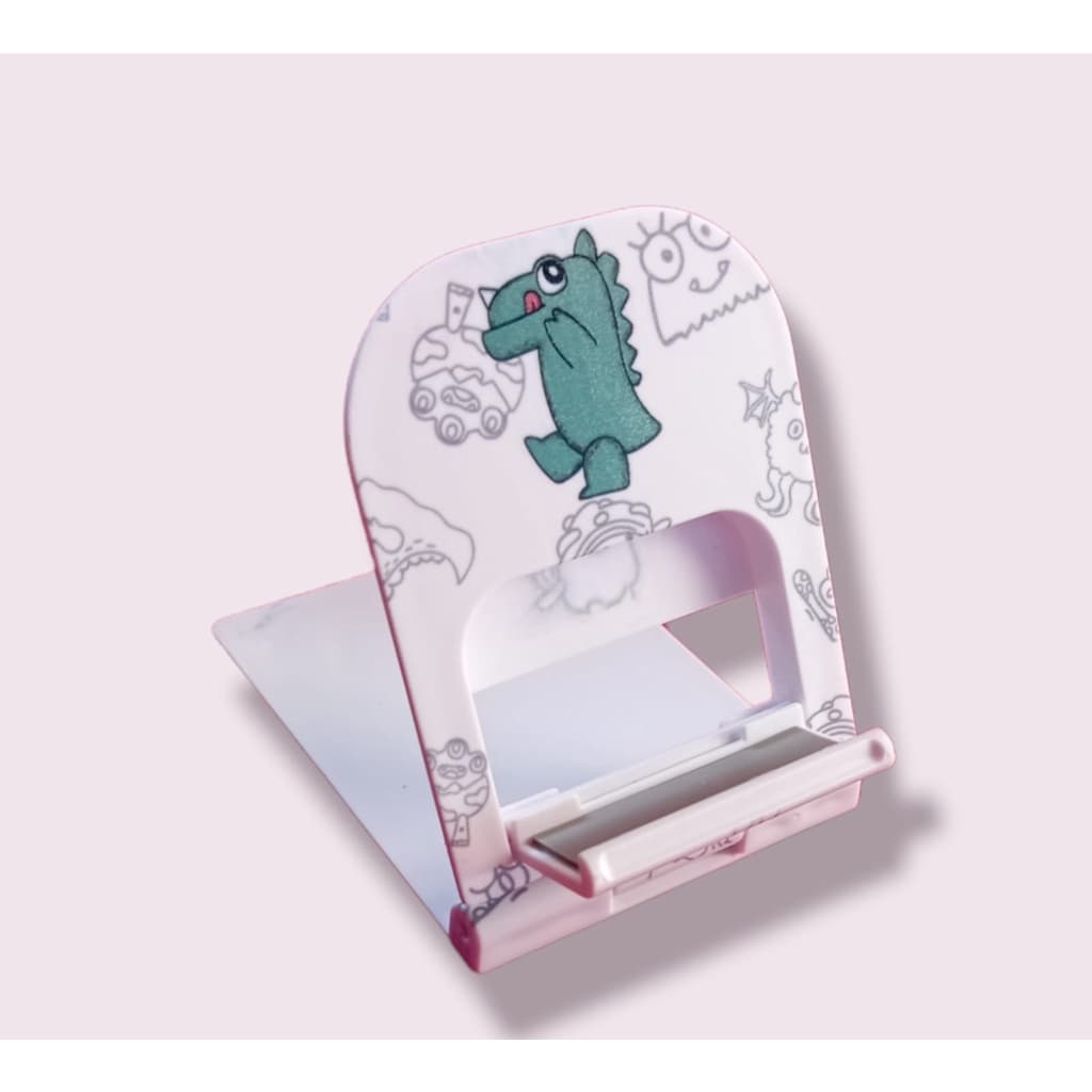 suporte dobrável de mesa para celular cartoon adulto ou infantil
