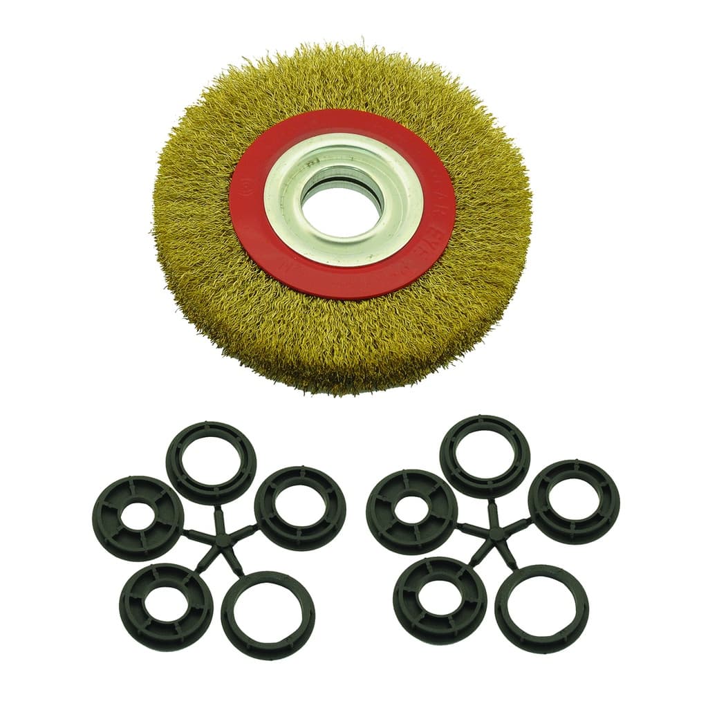 Escova de Aço Circular Ondulada 150mm ( 6" X 3/4) - TAFORT