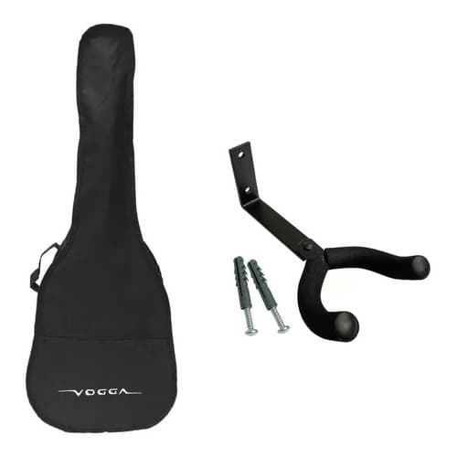 Capa P/ Violão Vogga Folk Simples + Suporte De Parede