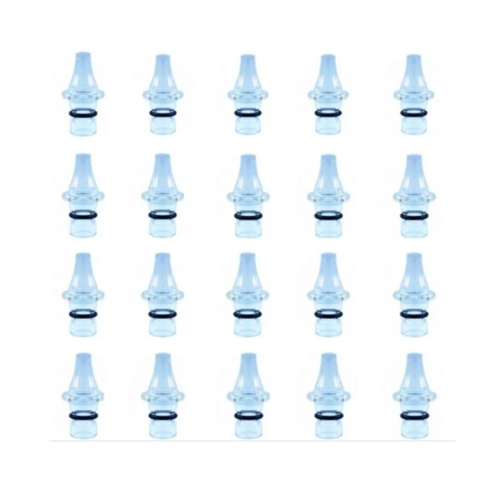 Ponteira P/ Caneta Extratora De Cravos Corpo De Vidro - Kit Com 20 Peças