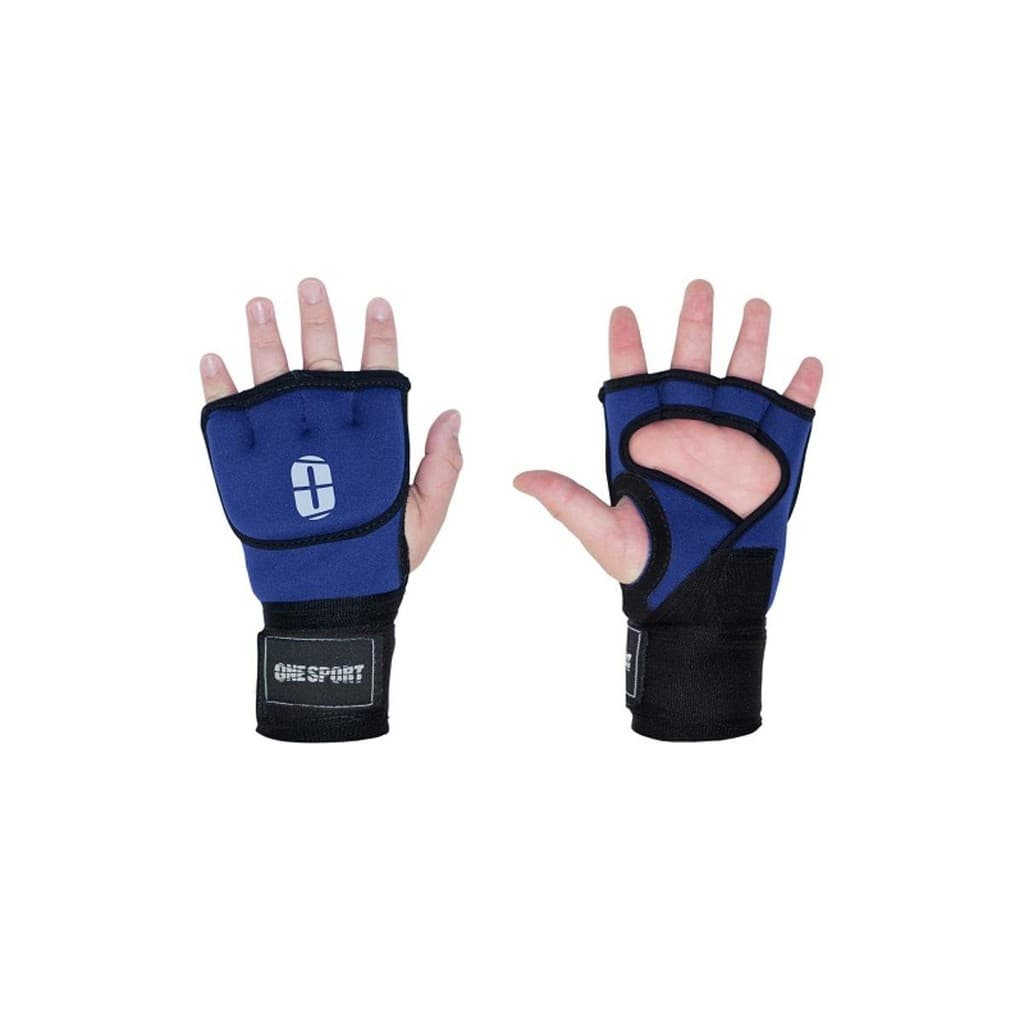 Luva De Treino Sparring Muay Thai Bandagem Rápida Tamanho G Azu