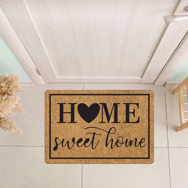 Tapete Decorativo para Porta Sweet Home - 40x60cm