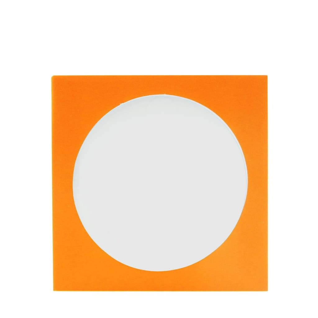 100 Envelope Papel Laranja Para Cd,e Dvd