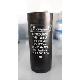 Capacitor De Partida P Moto Bomba 1/2cv Weg/kolhbach 161x110