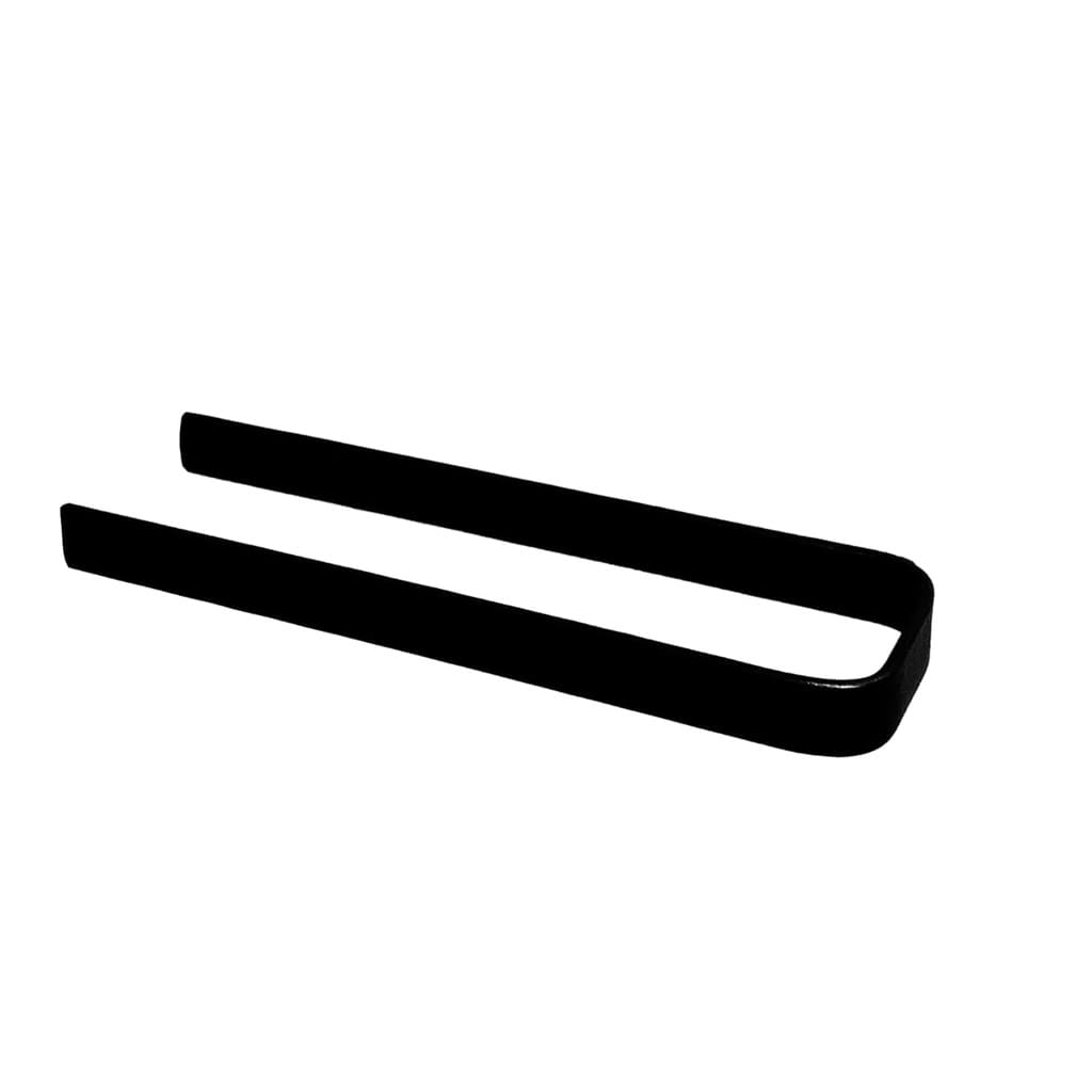 Suporte Porta Toalha De Rosto e Mãos Preto Fosco Adesivo