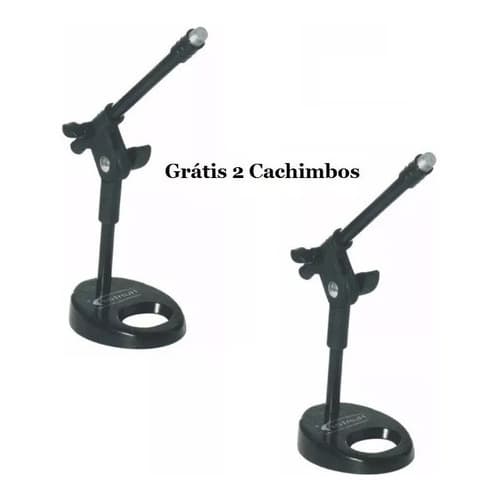 Pedestal Girafa De Mesa Para Microfone 2 Unid. Hpm56 Torelli