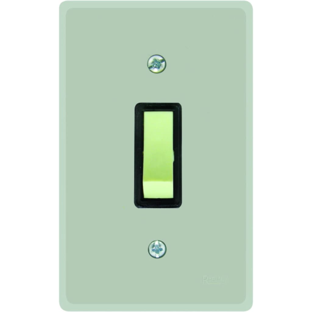 Interruptor 1 Tecla Paralela Linha Prata Radial 1801.005
