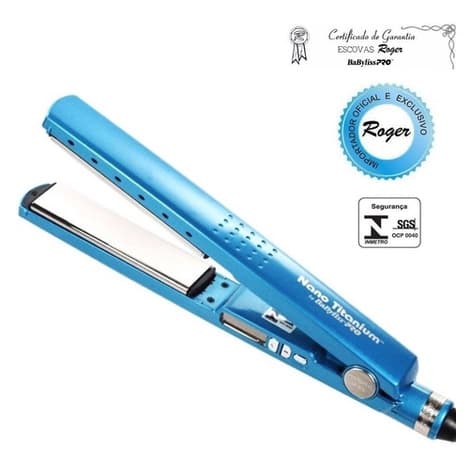Prancha - Chapinha-Babyliss Nano Titanium#original #by Roger Original 220v