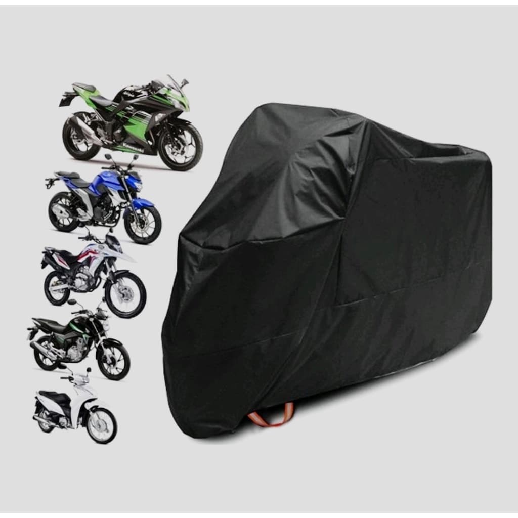 Capa Para Moto Impermeável Forrada P M G GG Preta