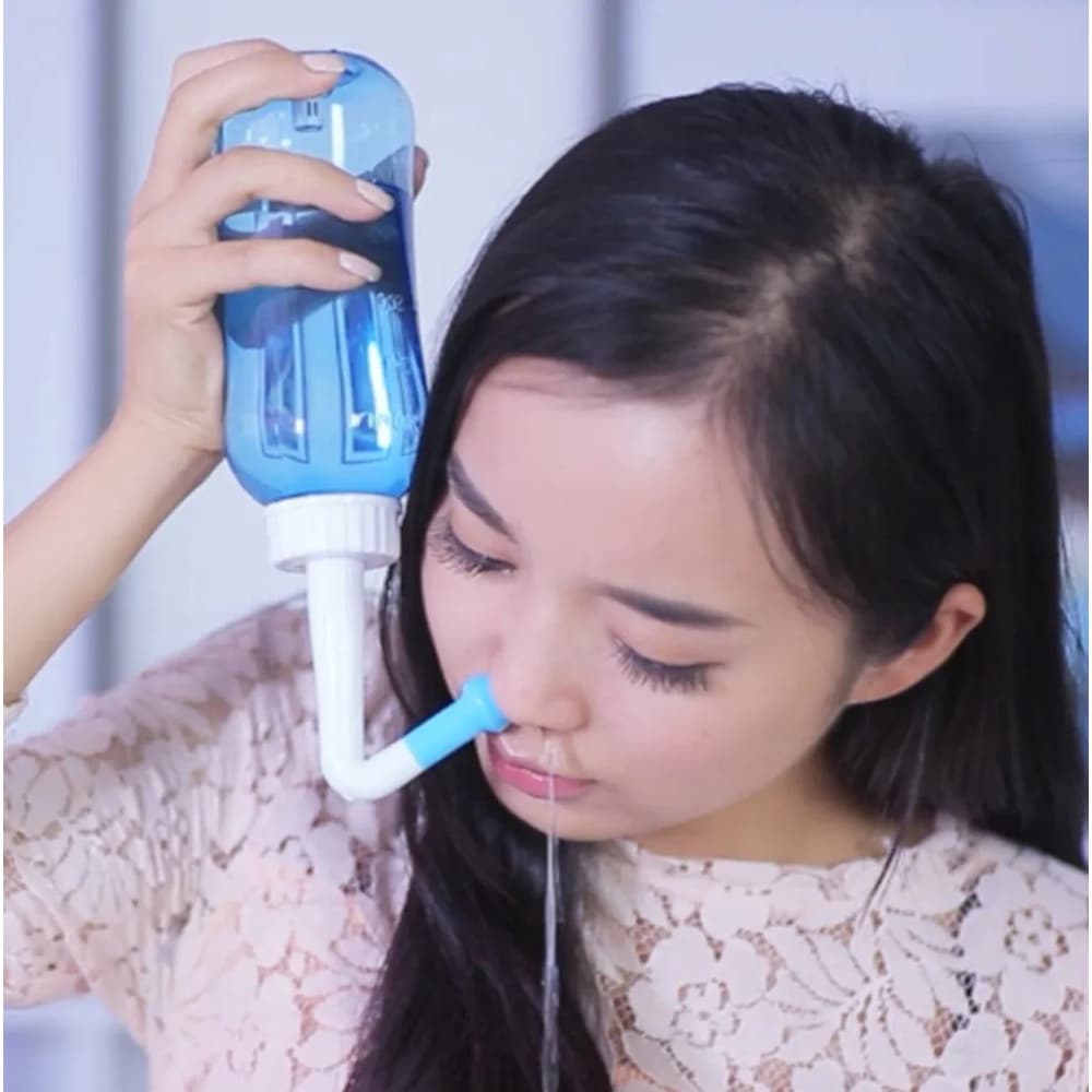 Higienizador Ducha Nasal Lavador Lavagem Sinusite - 500ml