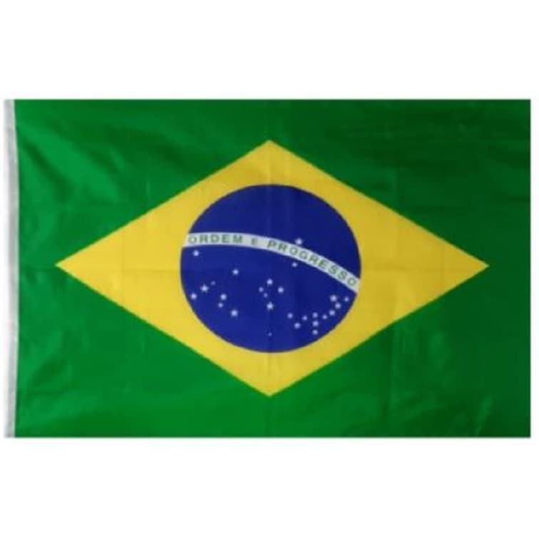 Bandeira do Brasil 30 X 45 cm / 90 X 130 cm / 120 X 180 cm Pano Tecido 100% Poliéster Brasileira 2 lados