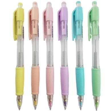Lapiseira Escolar 0.5mm Cor Pastel Leo e Leo