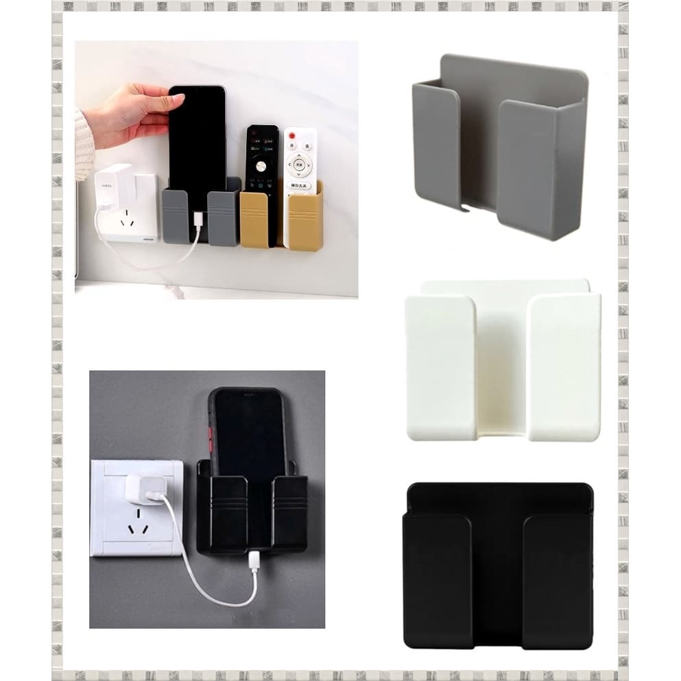 Suporte Multiuso De Parede Para Celular Controle Plástico Para Carregar Celular