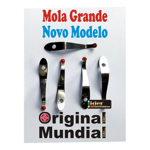 10 Molas Original Inox Alicate Mundial 777 - 722 - 772