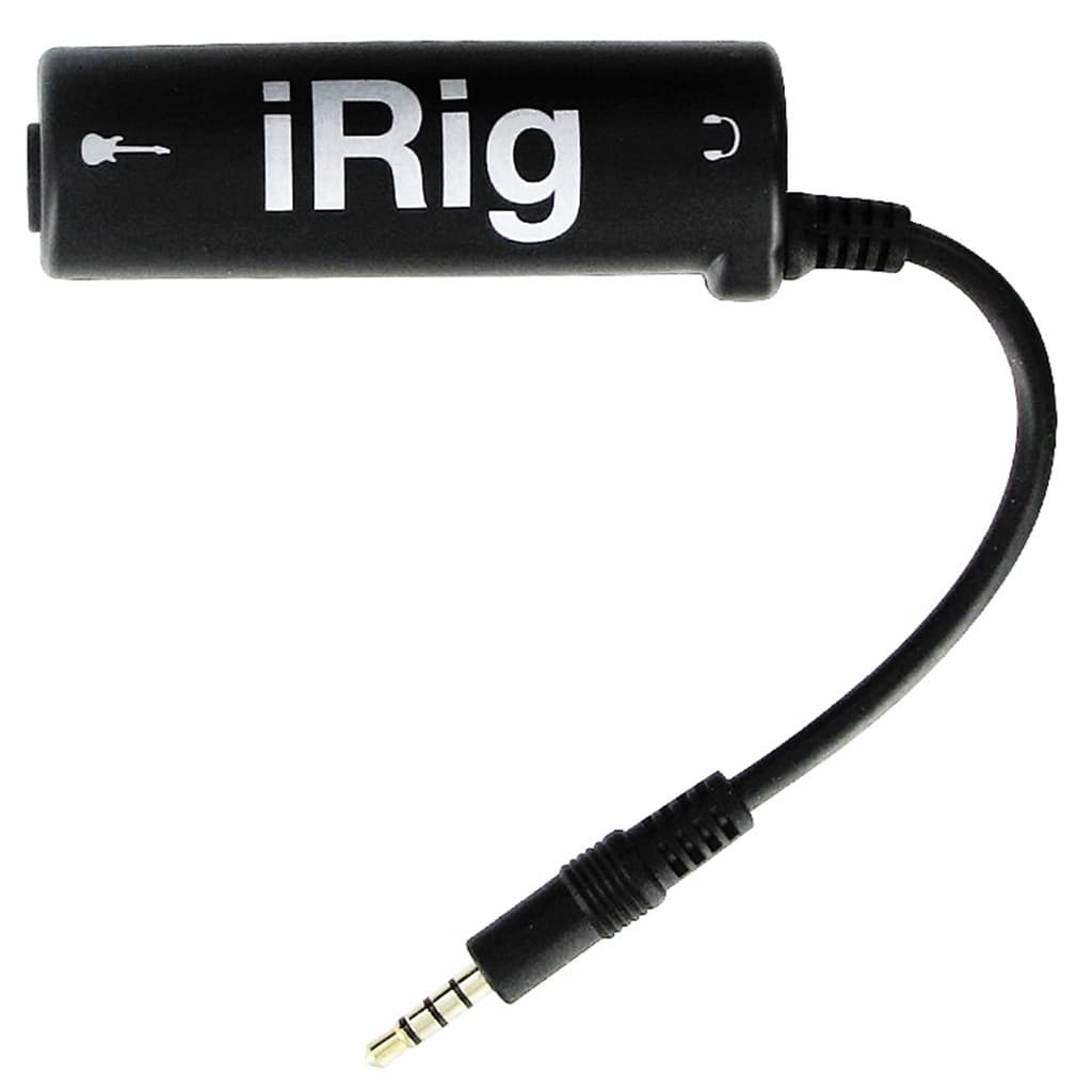 iRig Conversor interface guitarra vídeos no celular áudio da mesa de som