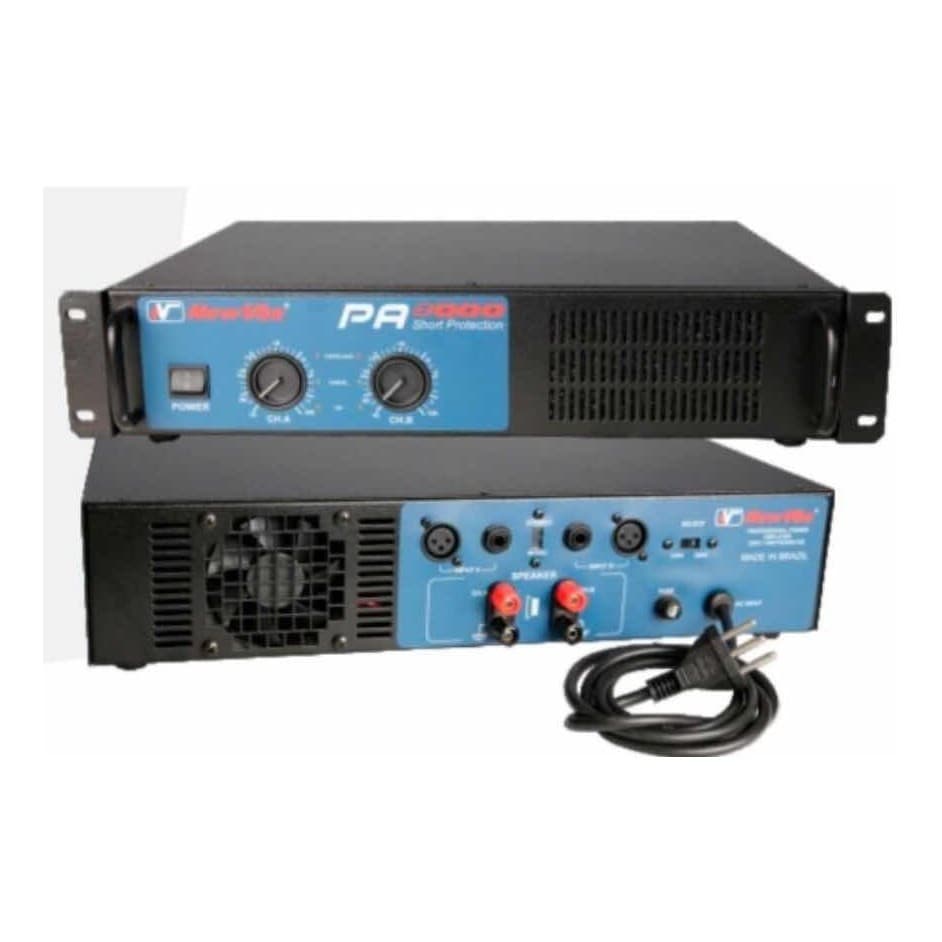 Amplificador New Vox PA 8000 - 4000w