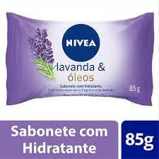 4 unidades Sabonete em Barra Lavanda e Óleos 85g - Nivea