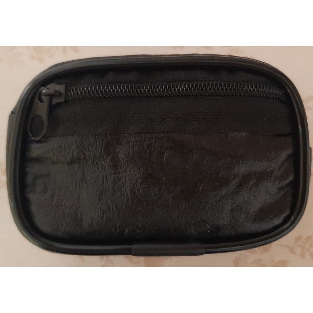 Bolsinha/ Necessarie encaixe de cinto Porta moeda Pequena Preto