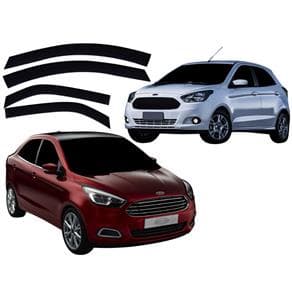 Calha de Chuva: Ford KA Sedan e Hatch (2014 a 2021) DEFLETOR