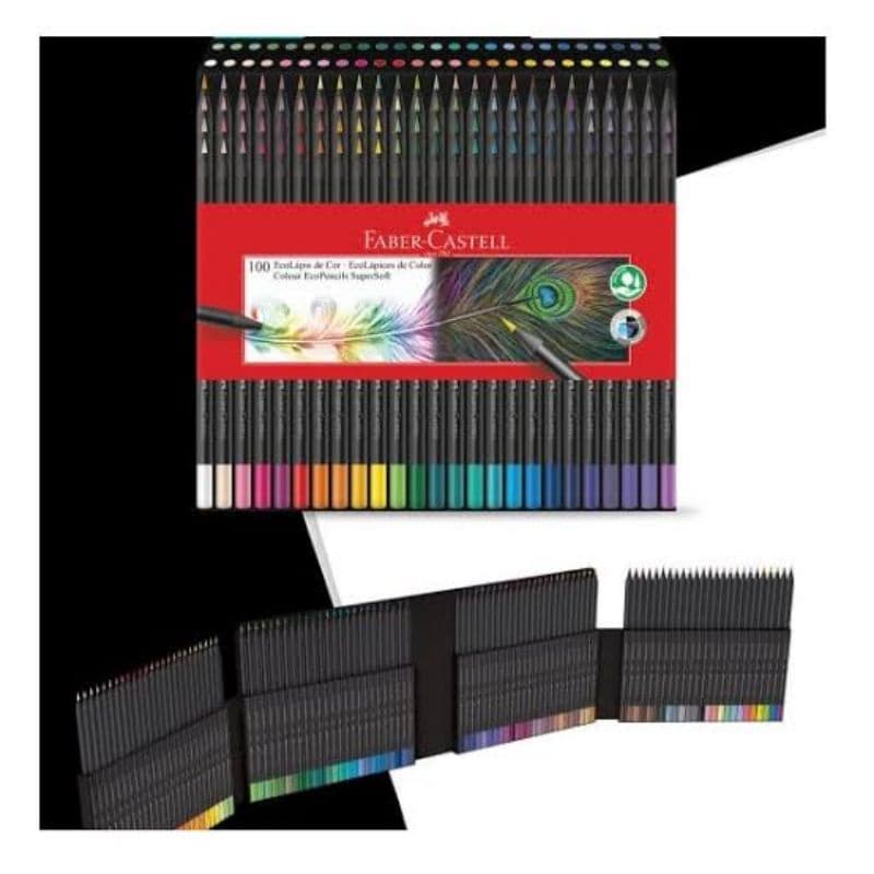 Lapis de cor 100 Cores Faber Castell