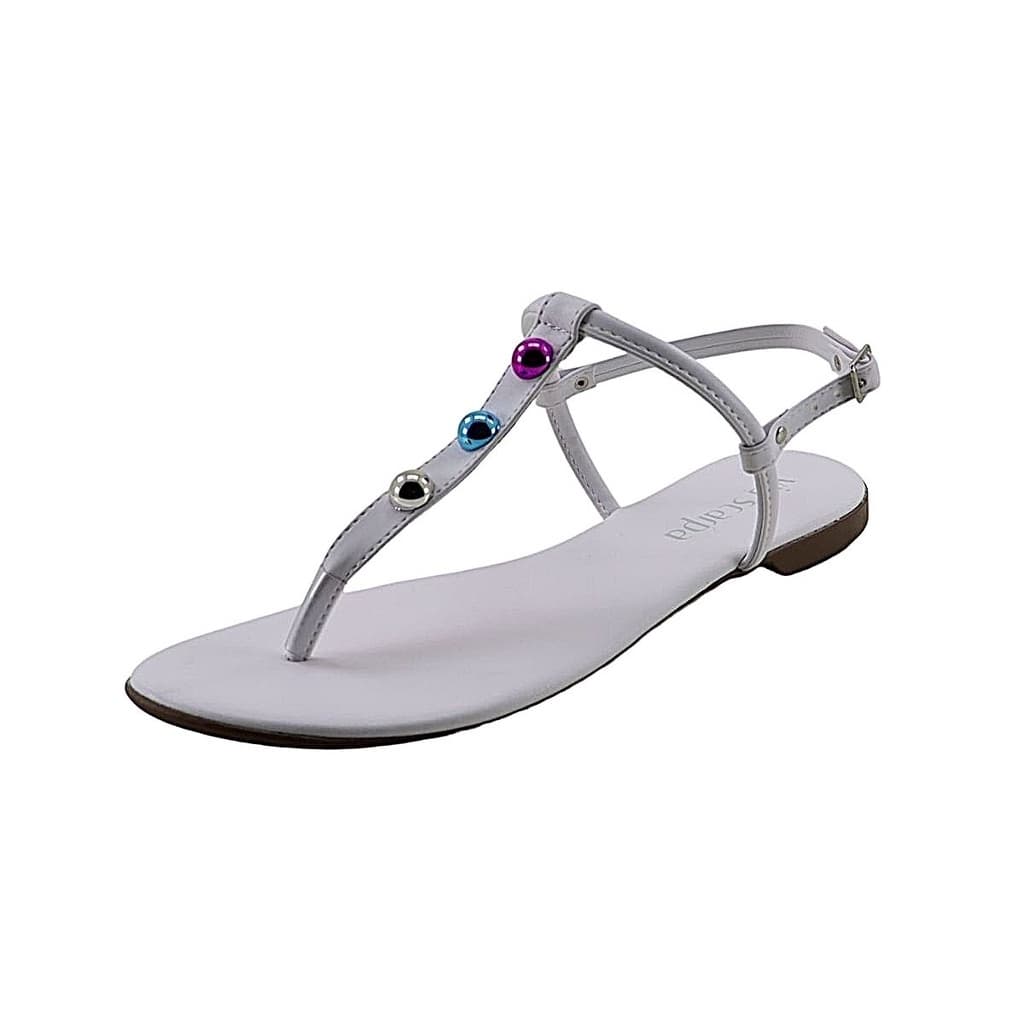 Rasteira Feminina - Sandália de Promoção- Np Branco- CP-Ref018