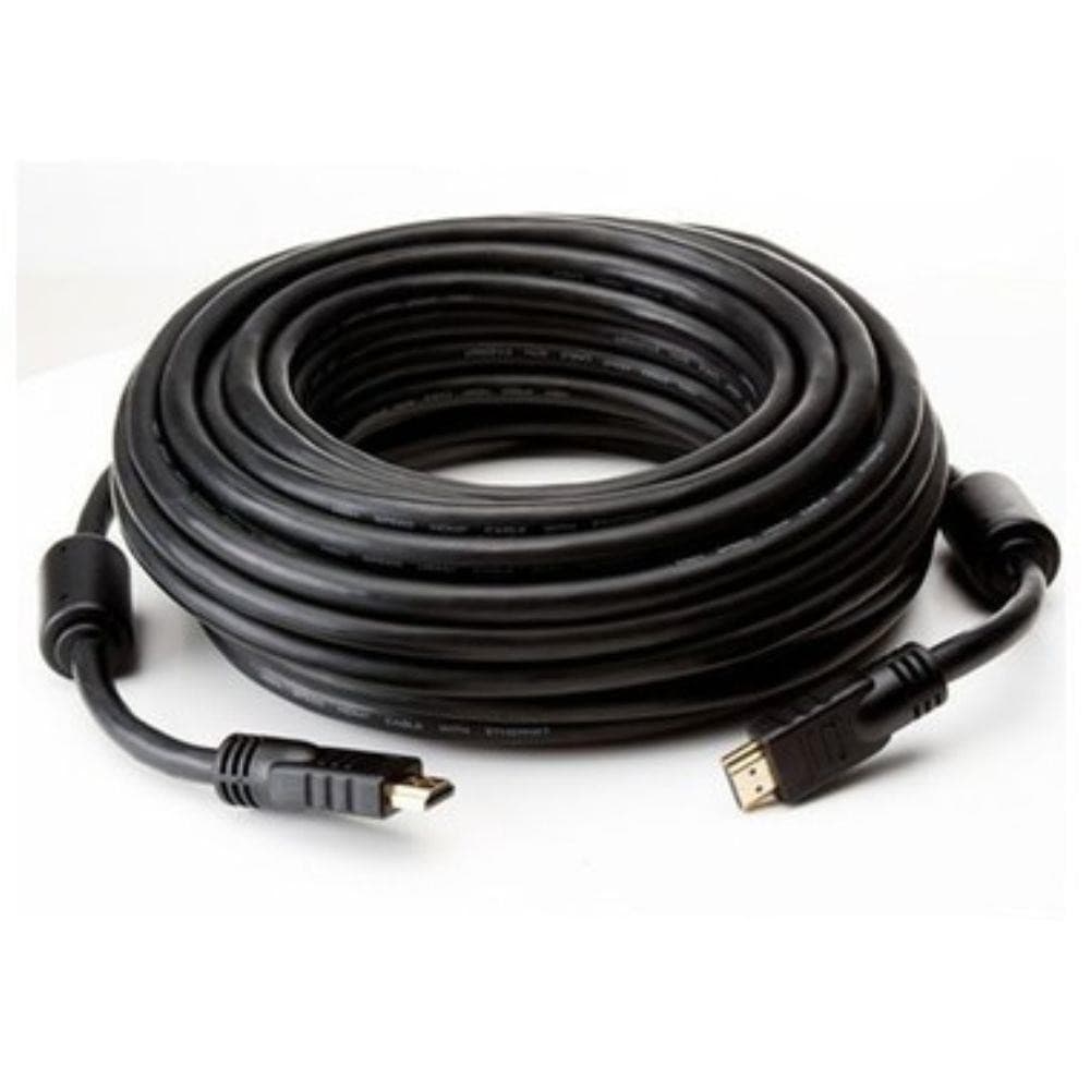 Cabo HDMI para áudio e vídeo com 12m preto Golden Cabo 805259-1