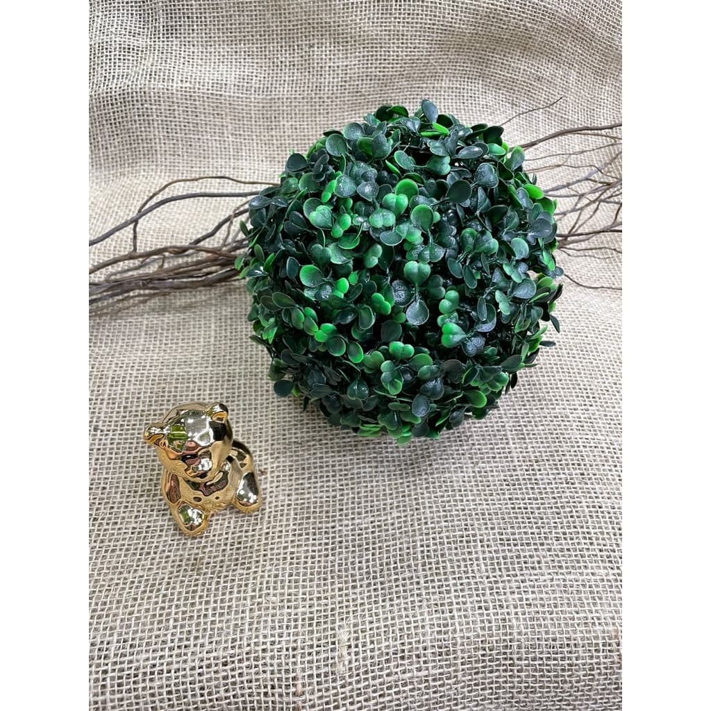 Bola de Buchinho 16 cm Grama Artificial para Decoração de Jardim/301-2