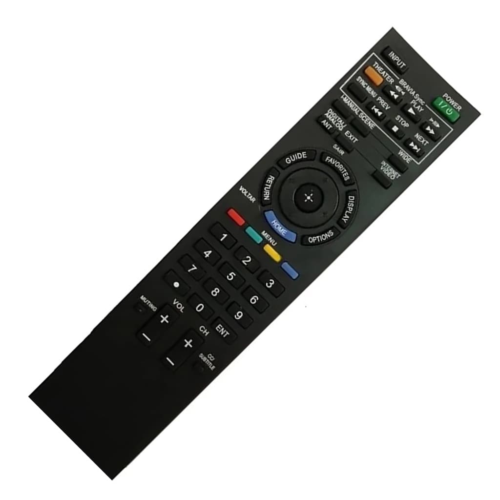 Controle Remoto Para Tv Sony Bravia KDL-40EX525 Compatível