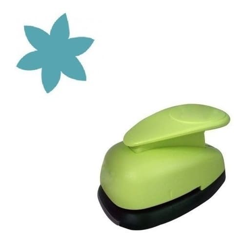 Furador Scrapbook Para Papel - Flor 6 Pétalas  2,5cm (25mm)