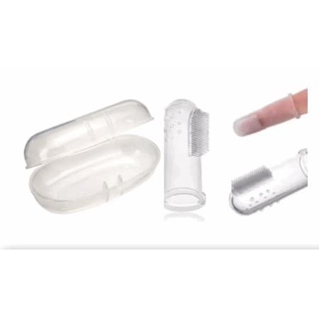 Escova Massageador Silicone Kess Bebe Com Estojo  Ref. 2038