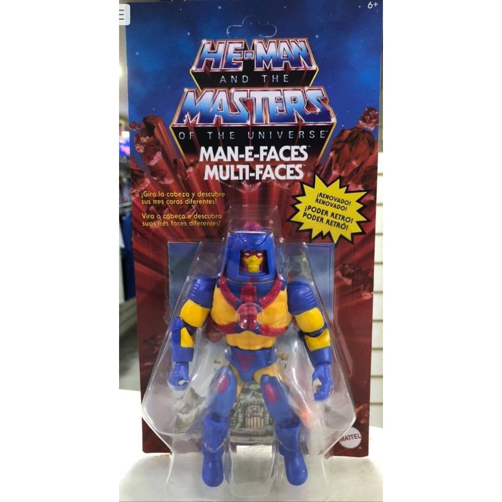 Boneco Multi-Faces 15cm He-man Masters Of The Universe Origens Mattel Lacrado