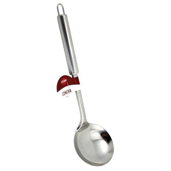 1 Concha Conchas Para Feijão Caldo de Inox 32x9,5 cm Multiuso Universal Clink VENDA