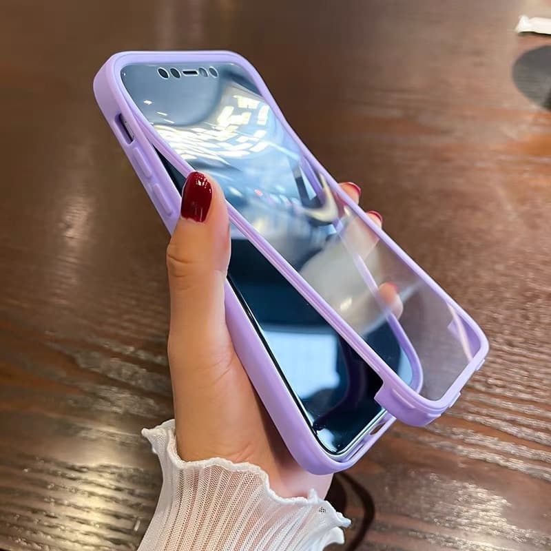 capinha Capa De Celular De Silicone/Anti-Impacto Com Proteção Total 360 Graus Para Capinha iPhone 11/11 pro/12