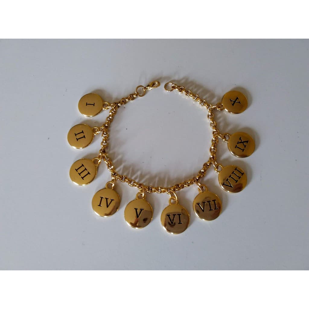 Pulseira Feminina Dez Mandamentos.
