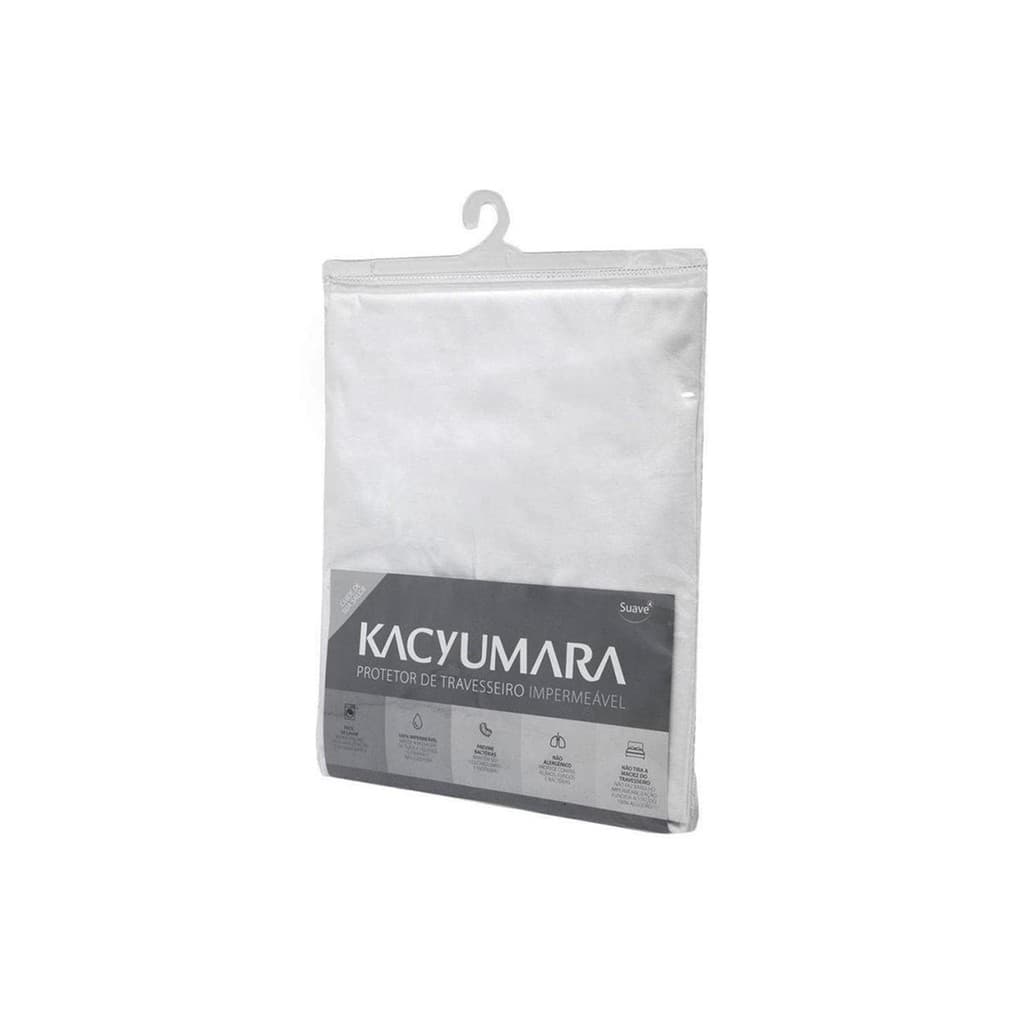 Capa Protetora de Travesseiro Impermeavel Kacyumara 100% Algodão hidrorrepelente
