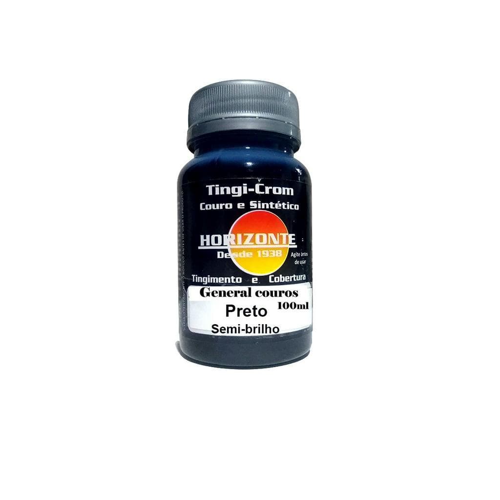 tinta para couro preto sb100ml horizonte