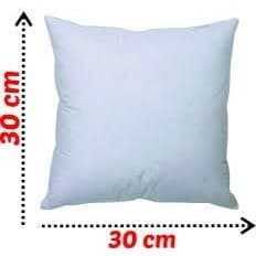 2 kit de refil de almofada 30x30