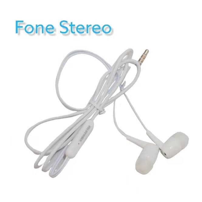 Fone de ouvido Riomar stéreo in-ear com microfone R4