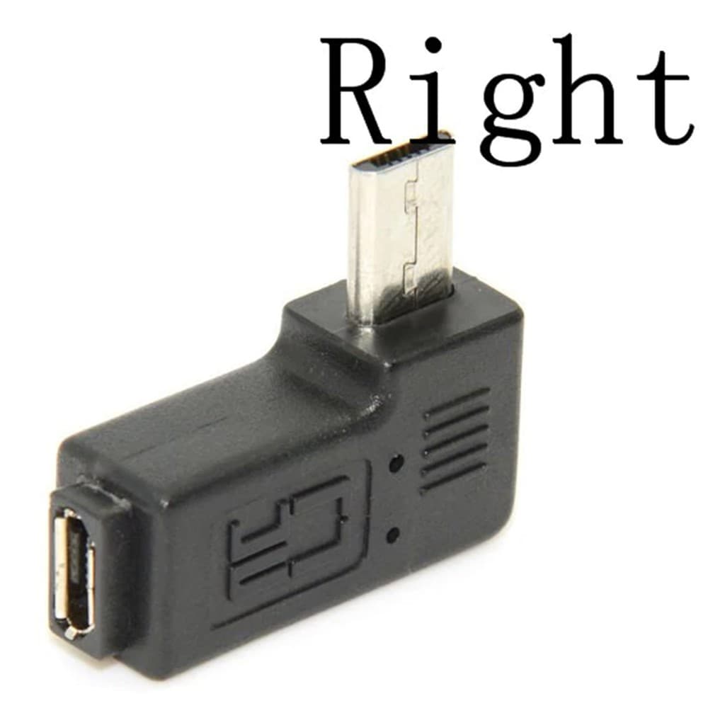 Adaptador Micro Usb Para Micro Usb 90 Graus Direita