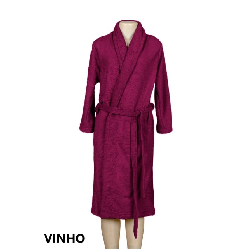 Roupão Plush Microfibra Feminino Saída De Banheiro Banho Envio Imediato