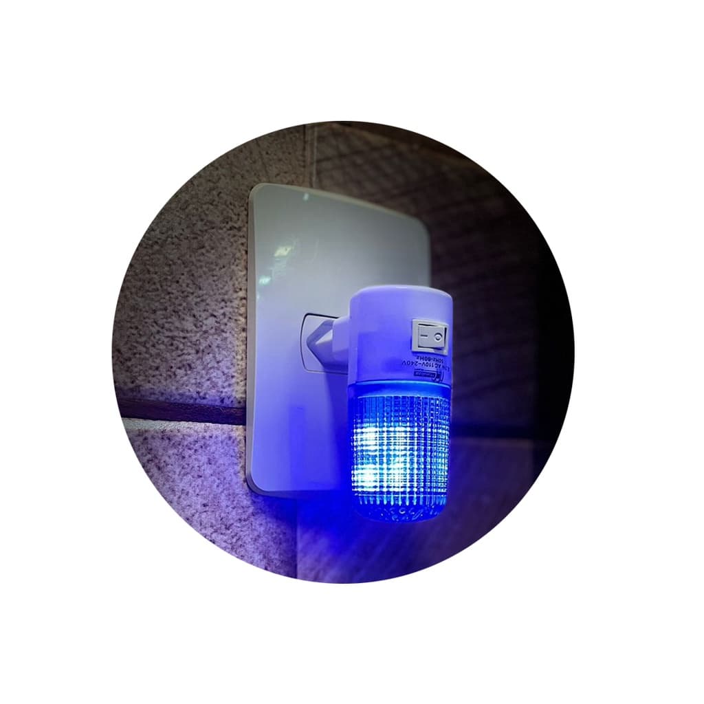 Abajur De Tomada Luminária Luz Noturna Quarto Infantil Bebê Mini Abajur LED Bivolt