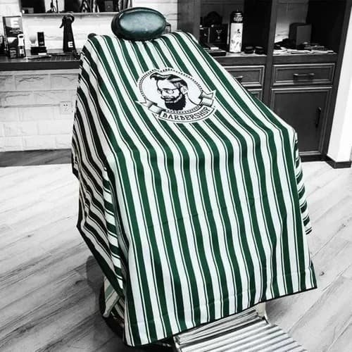 Capa De Corte Cabelo Adulto Fecho Americano Salão Barberia