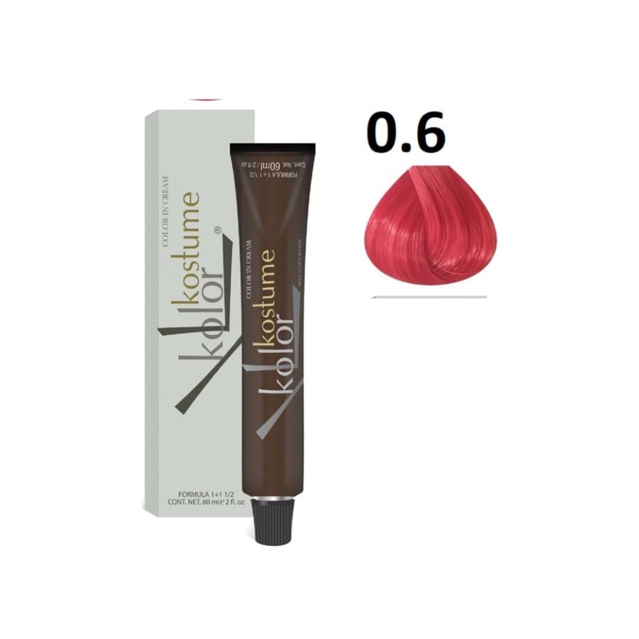 Kostume Kolor 0.6 - Intensificador Vermelho - 60 ml