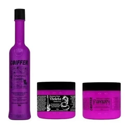 Kit Cliente Fantasy Coiffer Matização e Hidratação