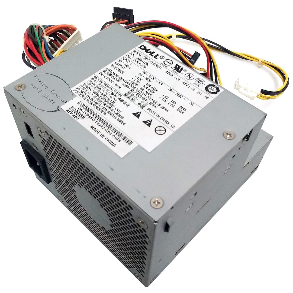 Fonte ATX Dell 280W 320 330 360 740 745 755 960 GX520 GX620 210L