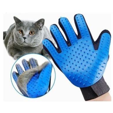 Luva nano magnética ajustável, remove e tira pelos de cães e gatos. Escova pente estilo True Touch, casa limpa [ SIGA-me]