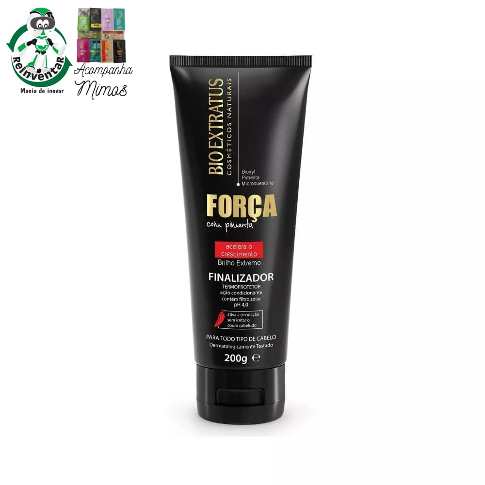 Finalizador Força Com Pimenta 200g Bio Extratus