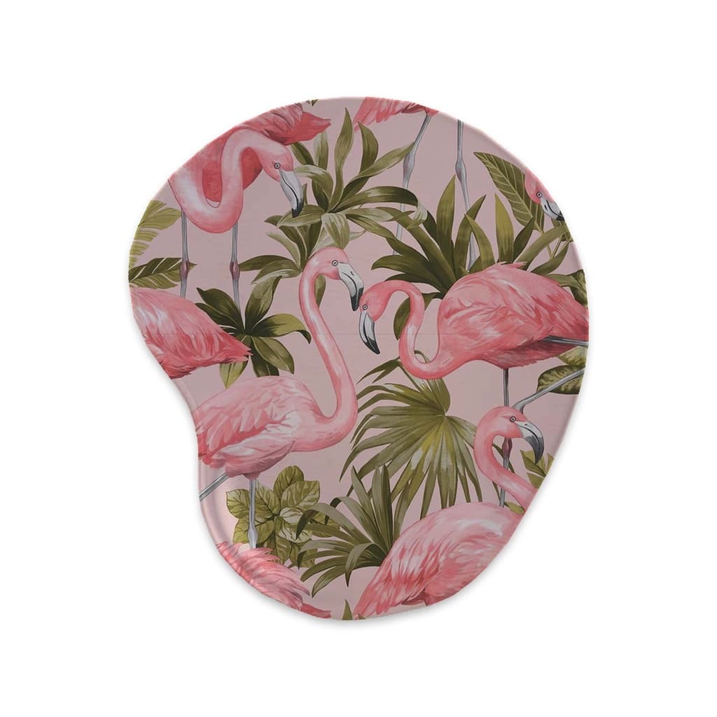 Mousepad – Flamingo - Ergonômico Apoio De Punho Pulso