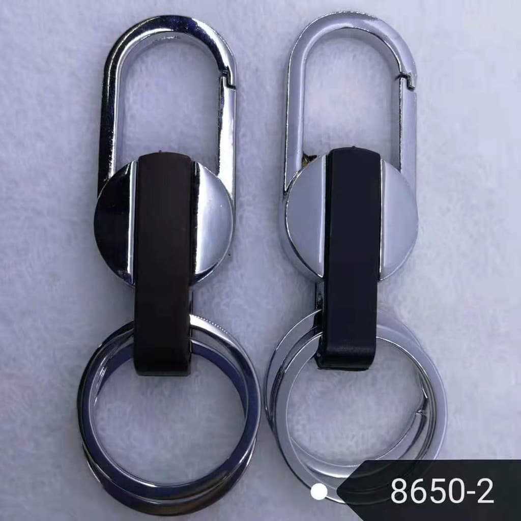 Chaveiro meio redondo meio preto