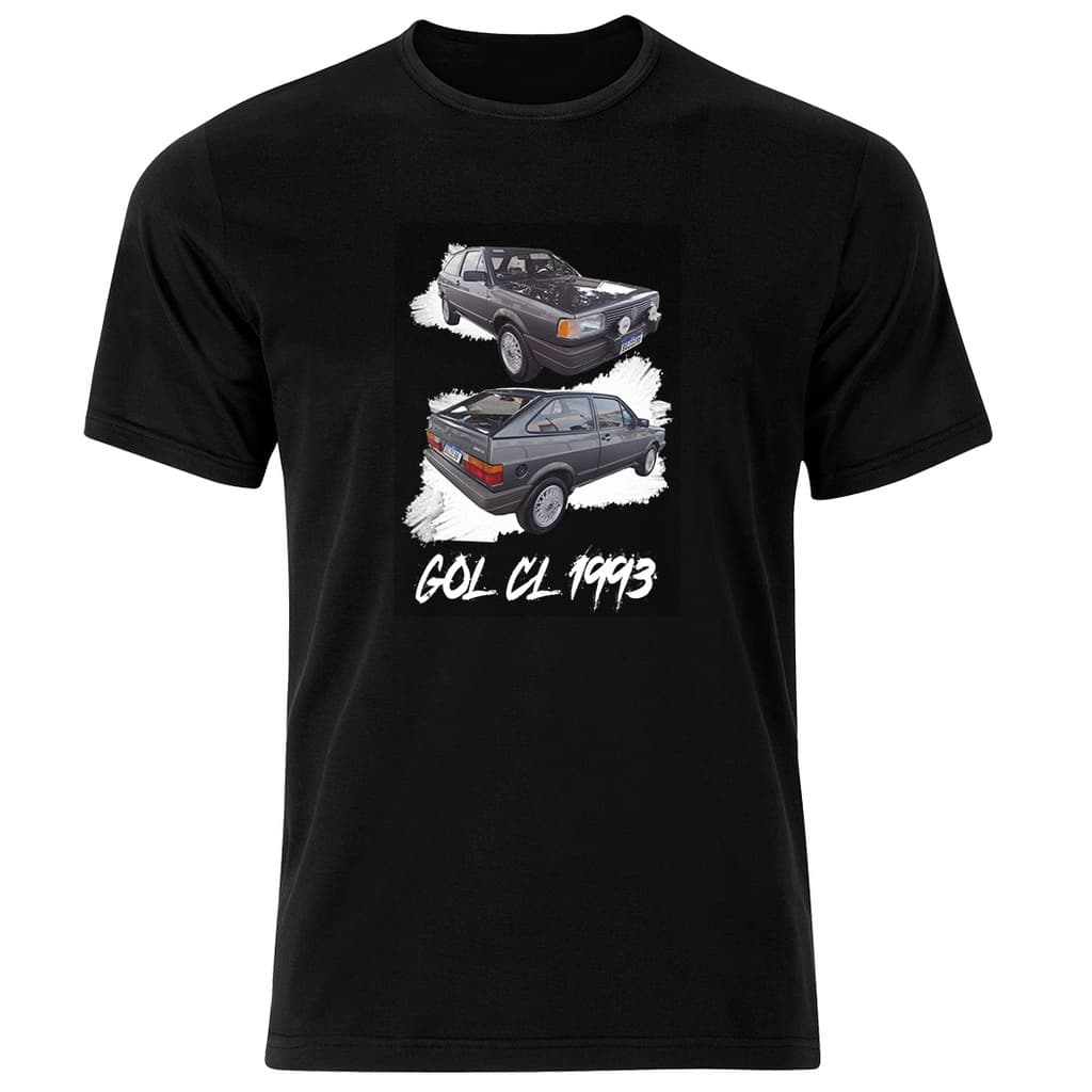 Camiseta Preta Gol CL 1993, Camiseta Personalizada